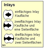 Einlagefllungen